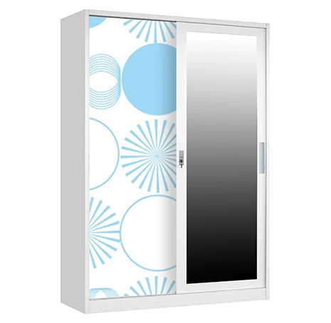 Steel Cupboard With Mirror best